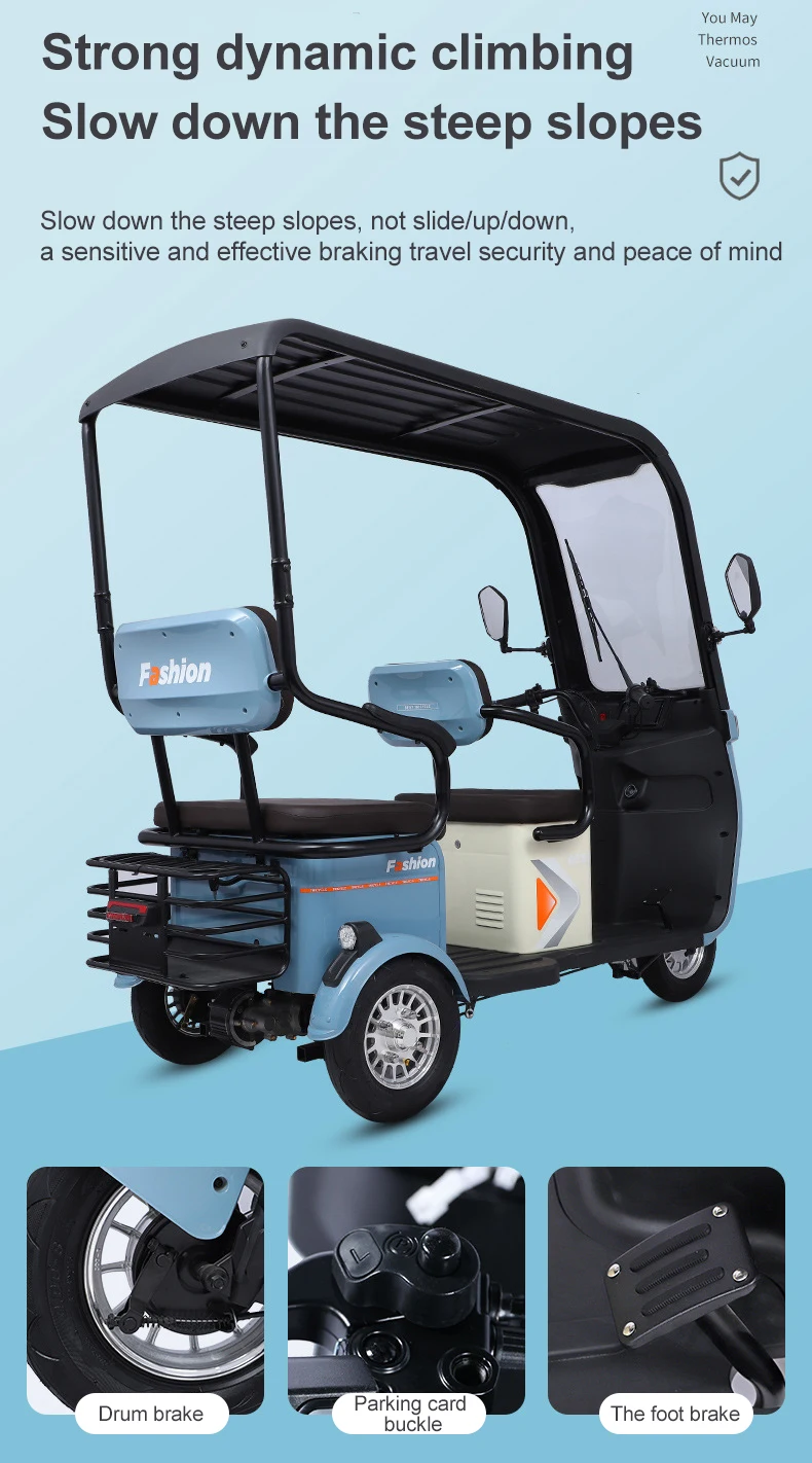 Paige Electric Tricycle Volta Cargo For Adult Portable Scooter