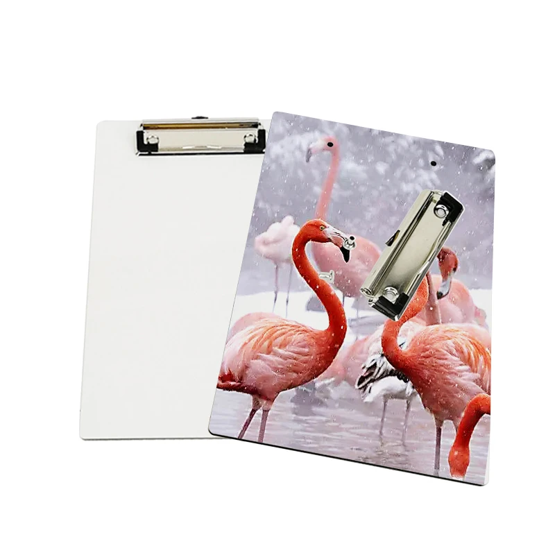 White Mdf Hard Board Sublimation Blank Clipboard Clip Board Sublimation ...