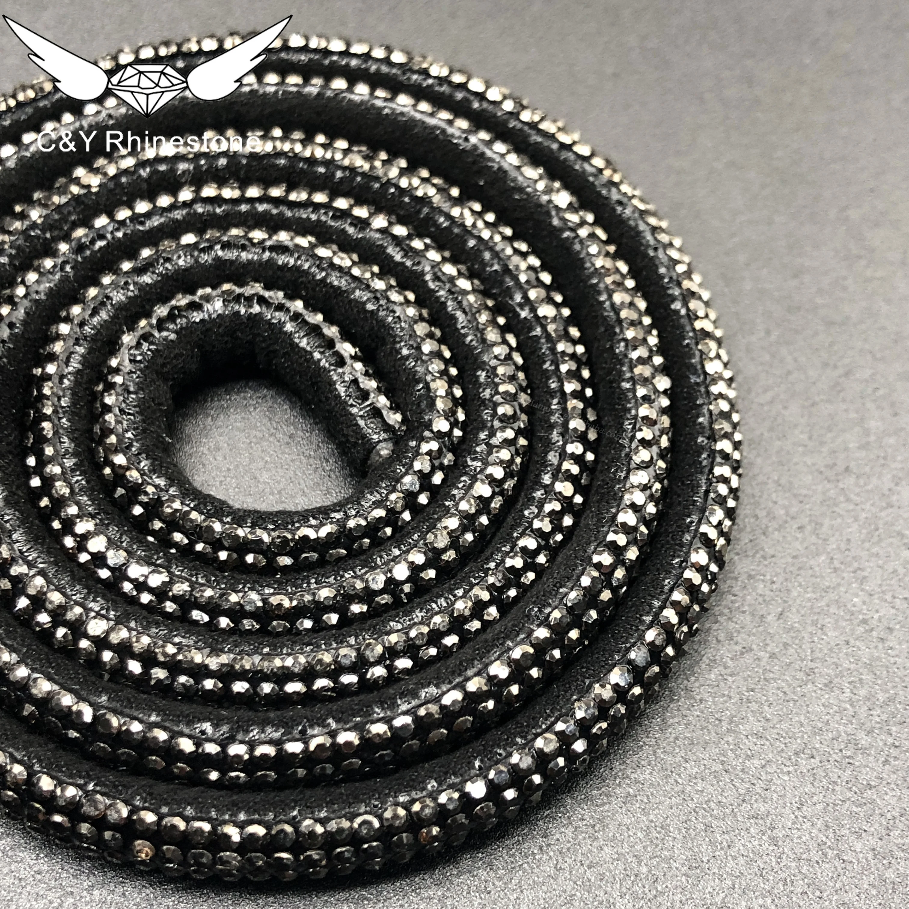 Alibaba.com: CY 6mm Luxury Crystal Diamond Rope Tube for Hoodies ...