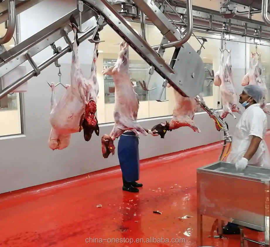 80 heads per hour mutton slaughterhouse equipment and mutton slaughterhouse