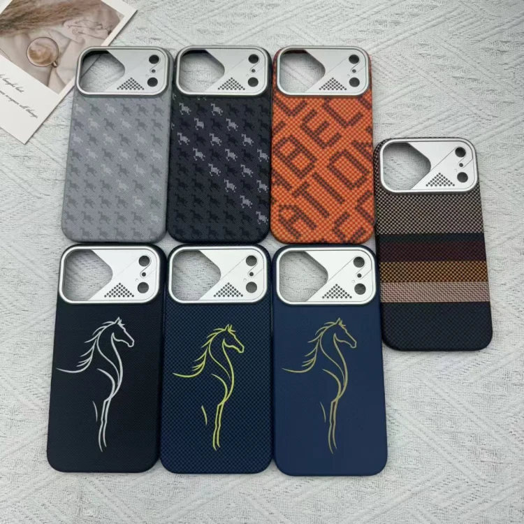 Slim Protection Magnetic Phone Case for iPhone 17 Air 16 15 14 13 12 11 18 Pro Max Business Texture Phone Case