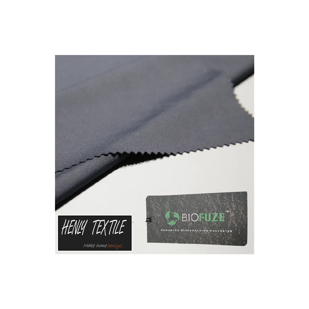 Biodegradable Ciclo Fabric Ht220399 80 Biodegradable Polyester 20spandex Knitted Interlock