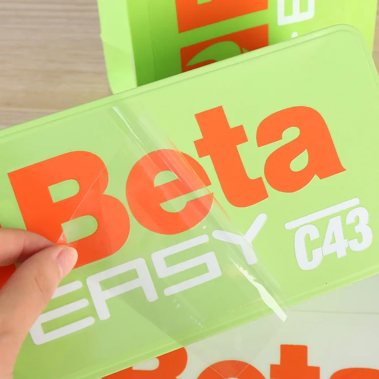 Custom Printed Waterproof Uv Transfer Sticker Logo Sticker Sticker