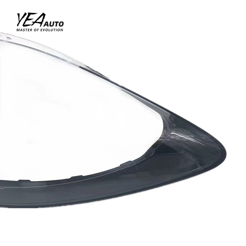 product replacement car headlight glass lampshade cover lens lamp for porsche cayenne s gts 2018   2021 coupe headlamp shade lens cover-36