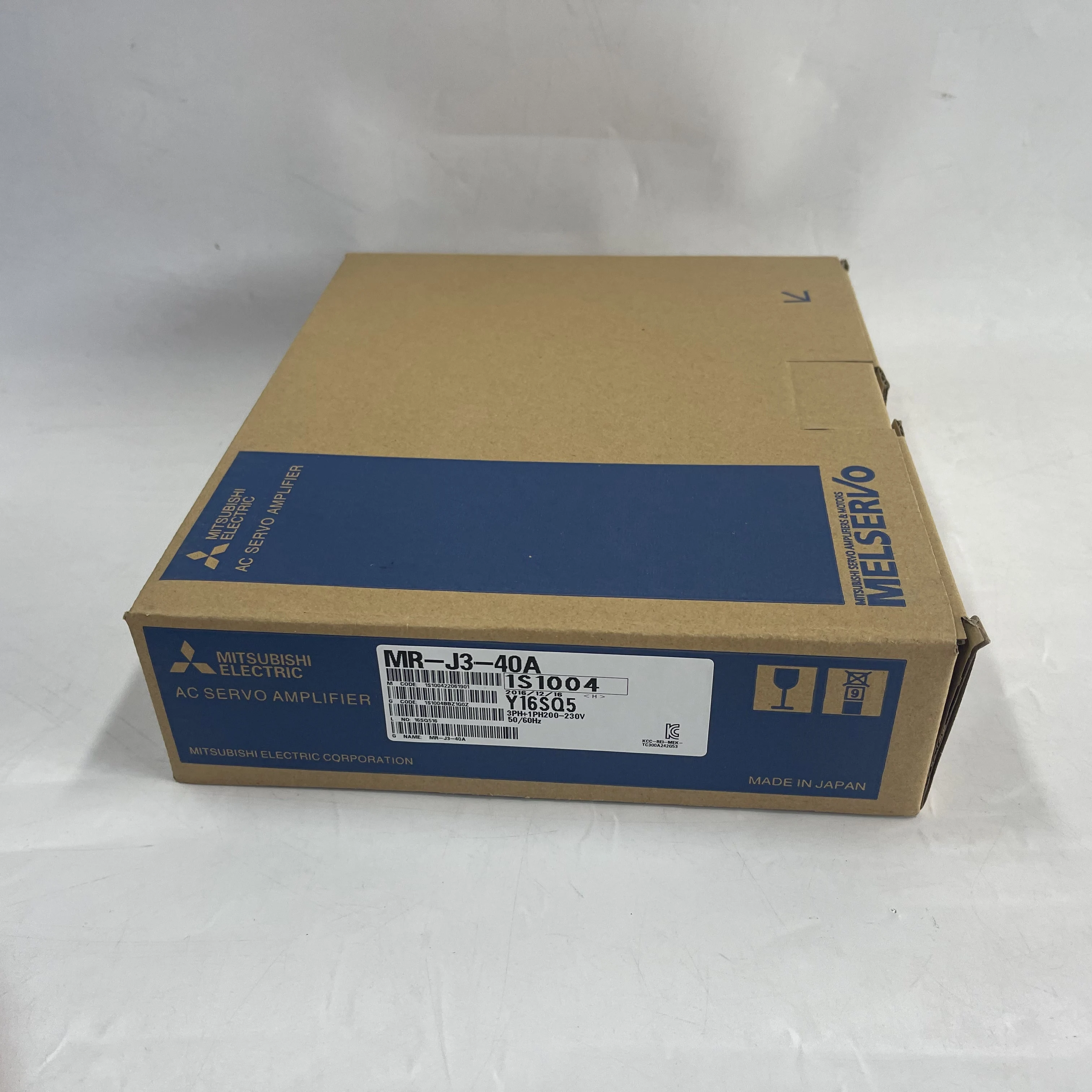 MITSUBISHI AC Servo Amplifier MR-J3-40A