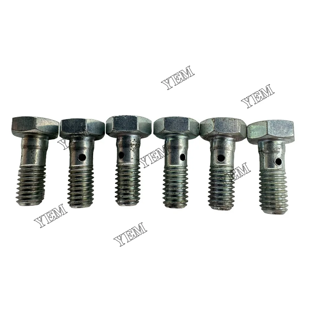 Machinery Engine Parts 6D102 Fuel Injector Return Pipe Screws 5089-00617 for Komatsu