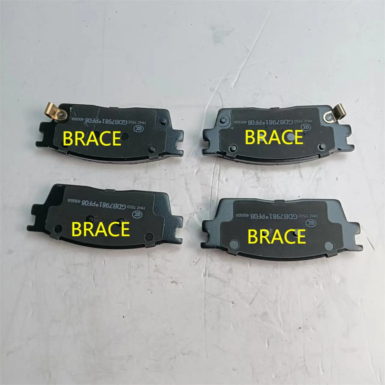 Full Ceramic Front Brake Pad for Trumpchi GS3 OEM 8835012ADU0000