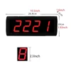Red- 2.3 inch digit