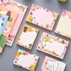 Carton de lait note mémo pad ours dessin animé fille