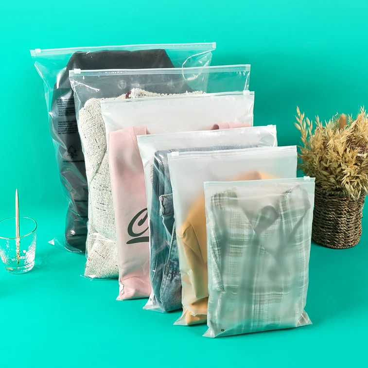 Frosted Plastic Poly Zip Lock Clear Bag,Garment Packaging Clothing Bag Buy Frosted Ziplock Bag