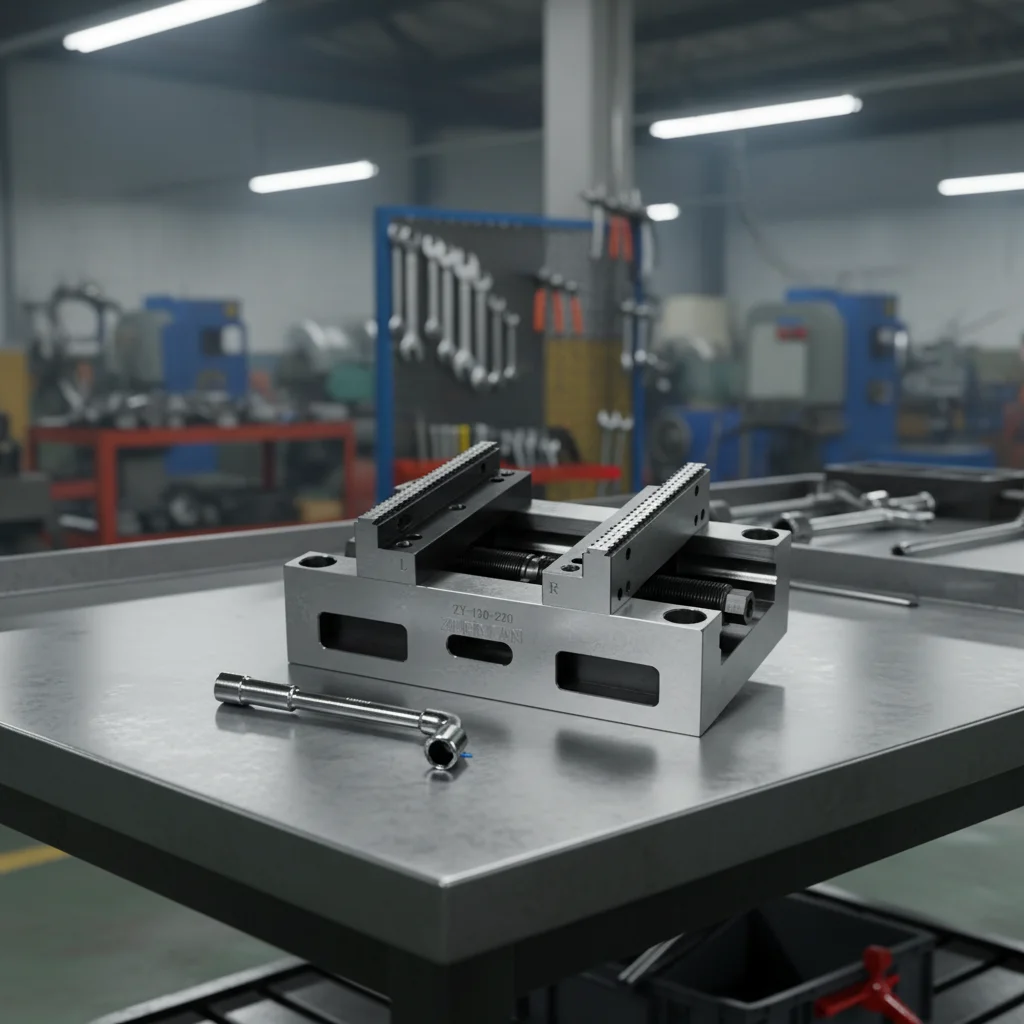 TEBAK High-precision Self-centering Vise for Clamping 6-195 Mm. Direct Sale. 4-axis, 5-axis Universal Vise.