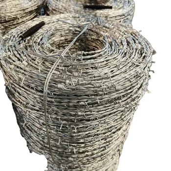 Best selling manufacturers with low price galvanized razor wire barbed wire fence