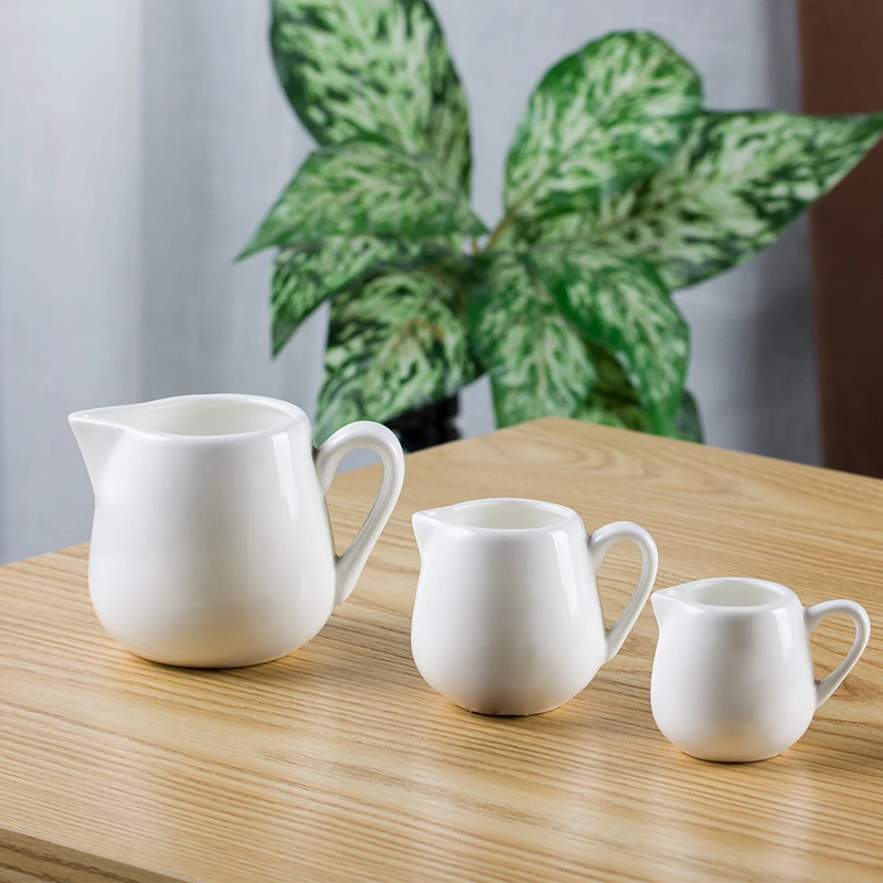 Brocca In Ceramica A Forma Di Mucca: 40 Ml Per Latte, Caffè, Panna E Salse - YARNOW