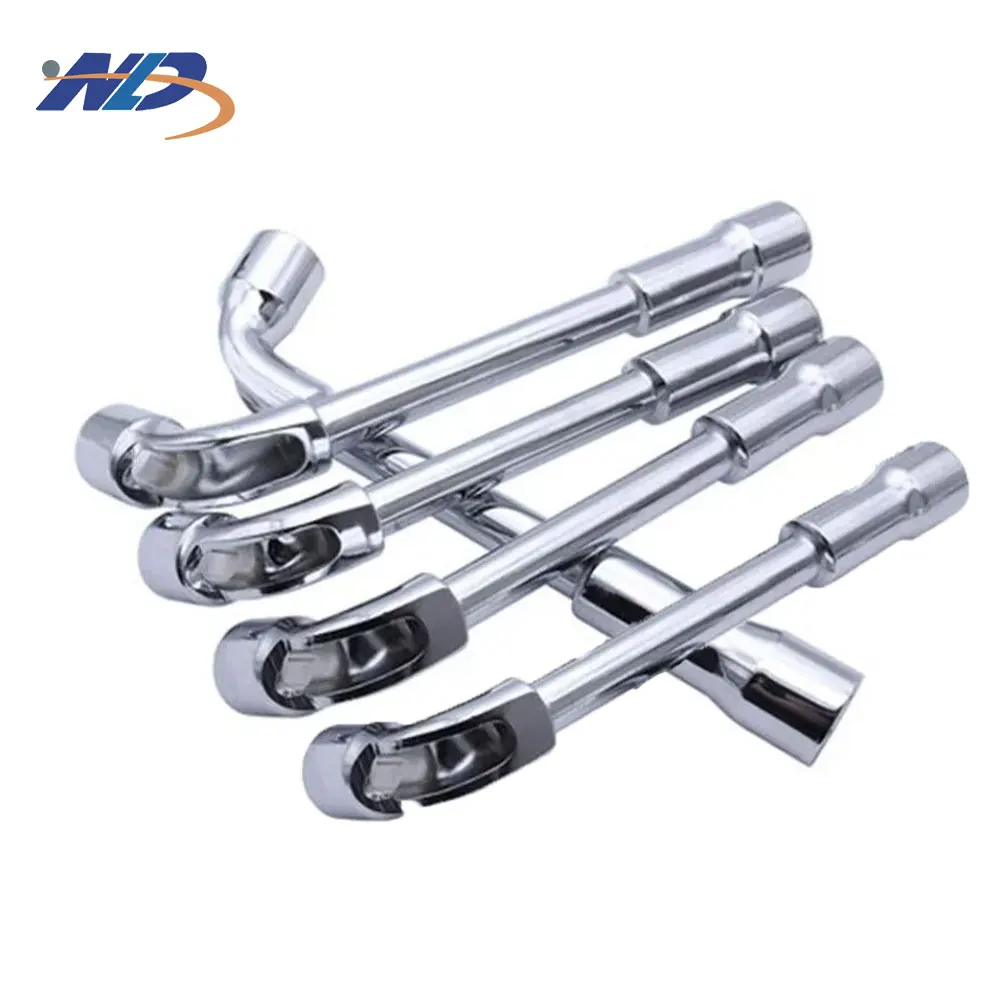 Metric L Shaped Angled Open Hex 6 Point Double Ended Socket Wrench 8mm to 22mm