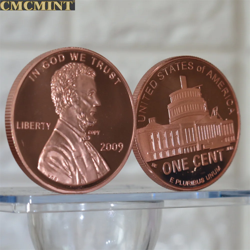 오래된 구리 동전 점보 페니 1온스 .999 순수 구리 2/4 화이트하우스 원형 동전| Alibaba.com