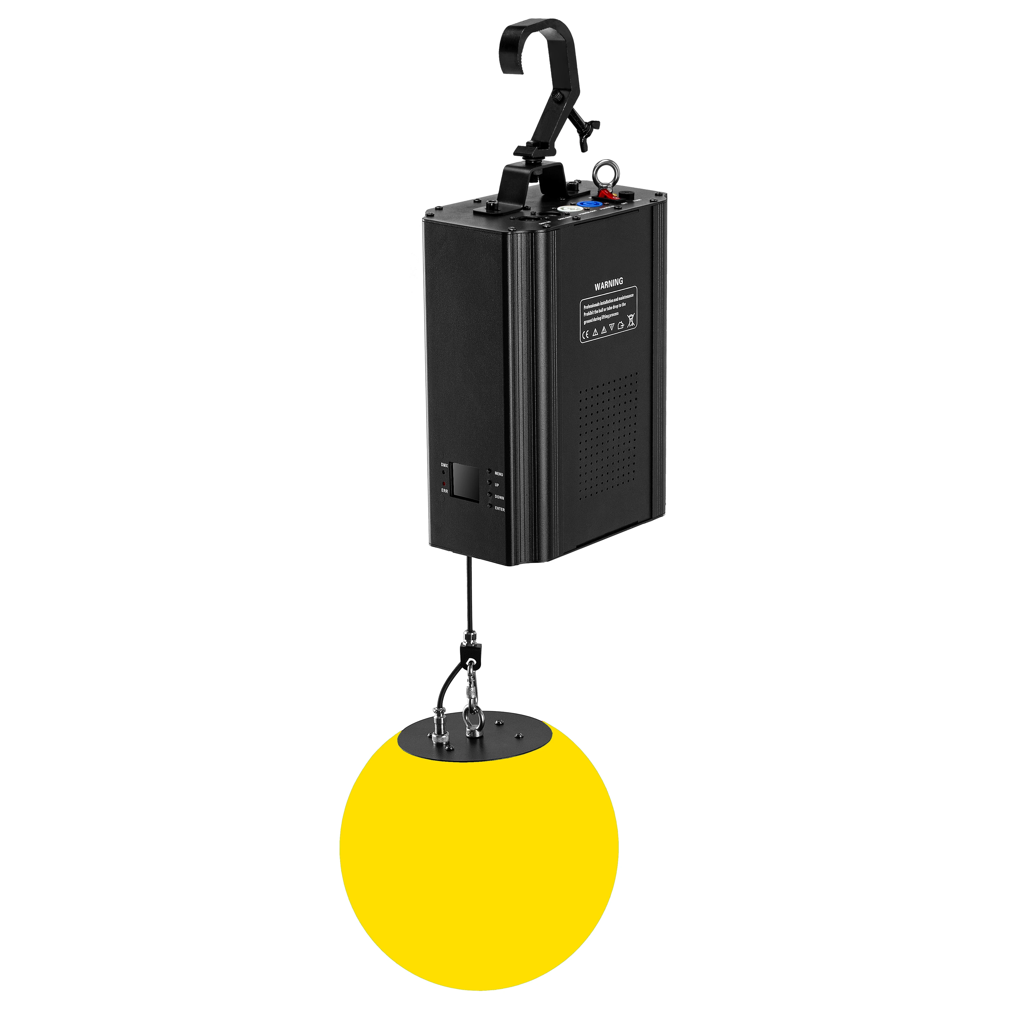 Xlighting Kinetic Lighting Dmx Control Winch and Kinetic Lights System RGBW Led Disco Ball