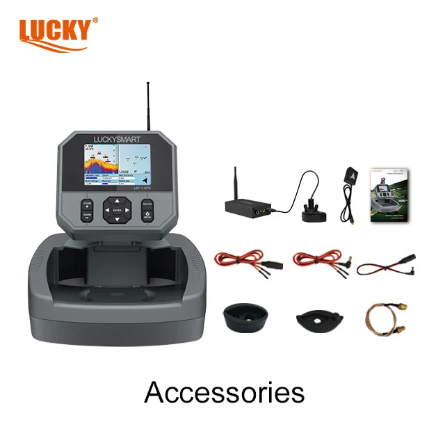 closeout fish finders LUCKY Sonar Portable Finder Transducer Wired Water Depth Boat Kayak Transducer Fish Finder Handheld Fishing Gifts for Men : Electronics With over 20 years of marine electronics expertise packed into this portable device Marine Electronics Sale & Clearance