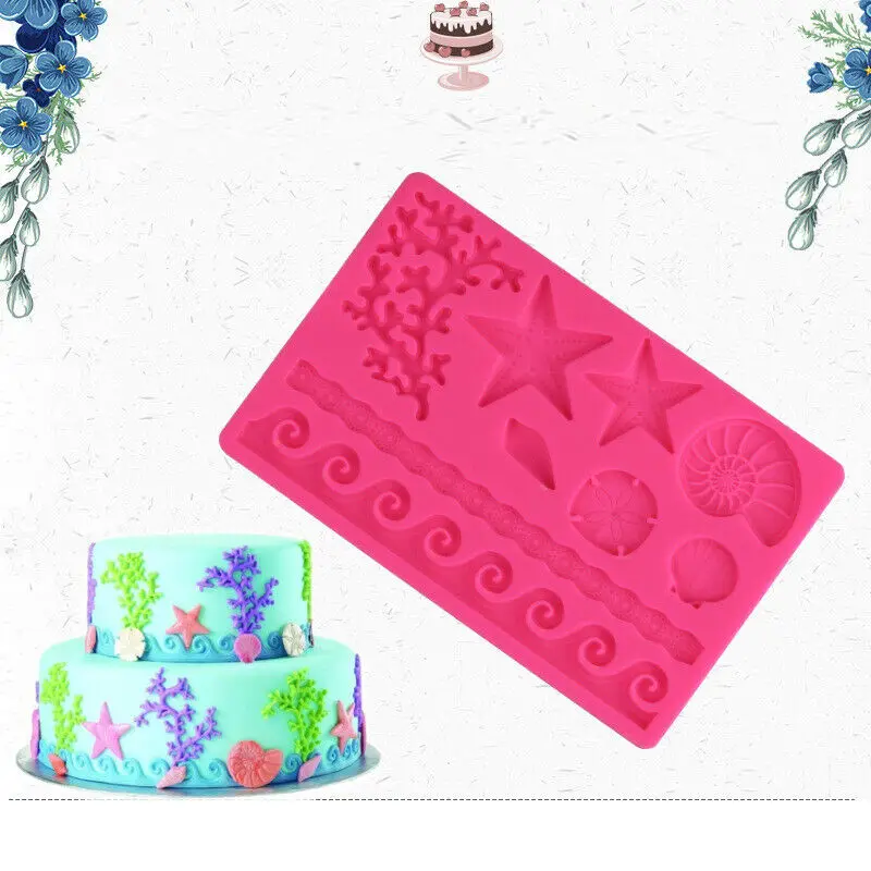 Details about   Kitchen Craft Silicone Fondant Icing Happy Birthday Cake Plaque Decorating Mould 
