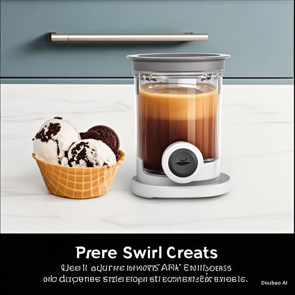 Ninja Swirl NC700/NC701 Electric Ice Cream Maker with Storage Jar