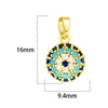 turquoise round