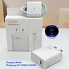 Blanc, 120 W, prise britannique + câble + boîte