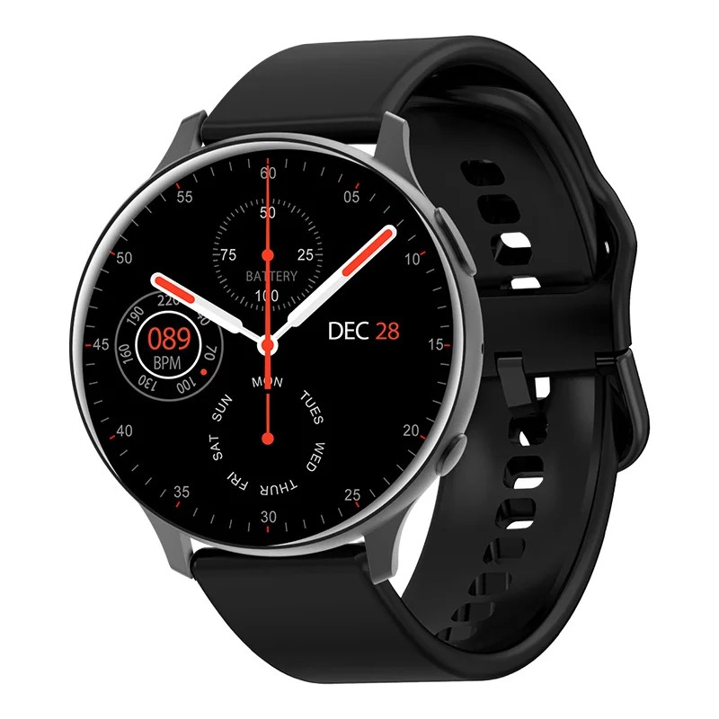 Round Smart Watch MC66 BT Call Cheap Watch Men Women Fitness Watch