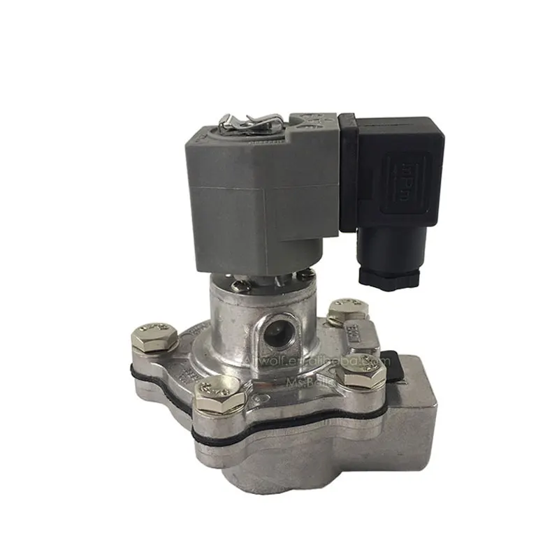 CA15T CA20T CA25T Threaded Right Angle Solenoid Valve Pulse Jet Valve for Bag House Dust Collector Diaphragm Valve