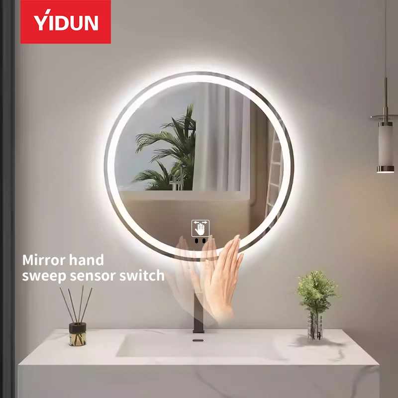 High Quality 5A 60W Mirror Swipe Sensor Switch DC12V/24V LED Bathroom Mirror Touch & Radar Dimmer