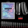 120pcs extension glue nail mold 03