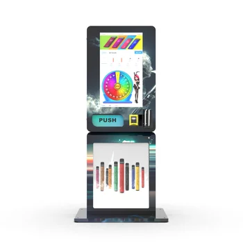Automatic Combo With 32 Inch Digital Screen Age Verification Vending Machine With Id Card Reader