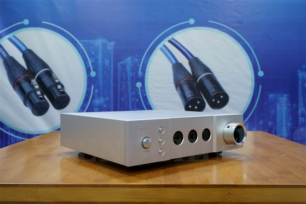 Ca-yin IHA-6真空管ヘッドホンアンプ6.35mm 3ピンXLR 4ピンバランス