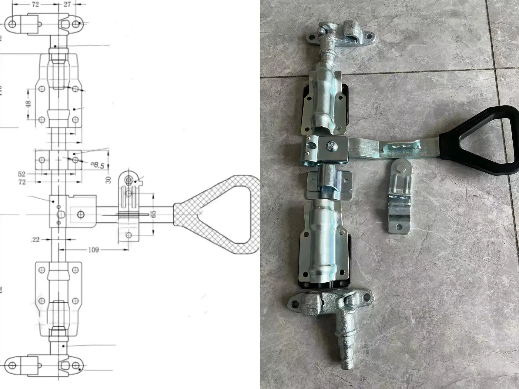 Truck Container Truck Container Door Lock,Steel/stainless Truck Body ...