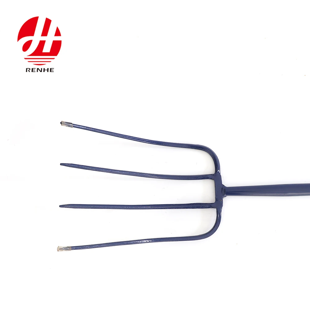 product uk hot sales  multifunctional steel garden farming digging fork with long metal handle-3
