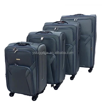 Suitcase Soft Luggage Sets Customized Men Luggage Sets with 360 Degree Wheels 20/24/28/32 Trolley Logo EVA Soft Fabric Suitcases