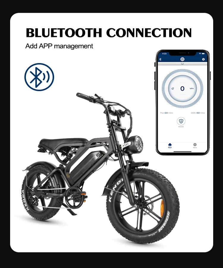 2023 Electric Bike Ready Stock Electrically Mountain Fatbike Eu Cheap