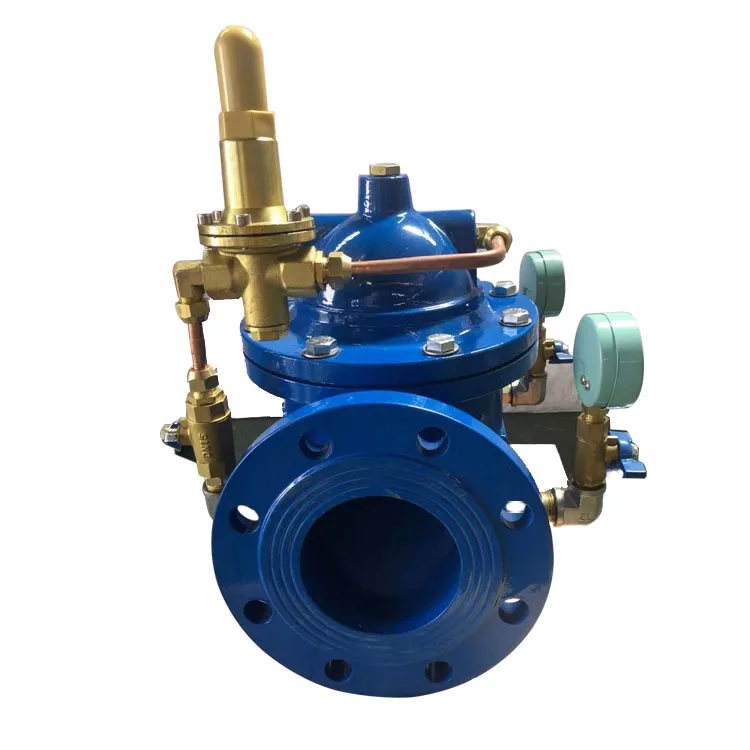 Multi Function100mm Flanged  Control Valve Water Pump Control Valve pilot  Pressure Relief Valve Dn300 Pn16