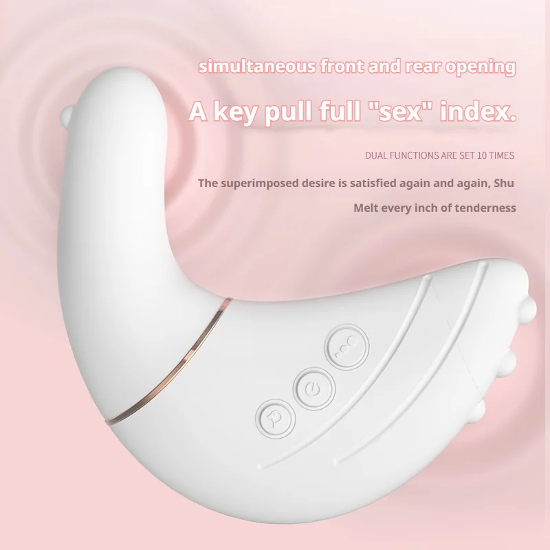 Vibrator showing USB charging port and control interface