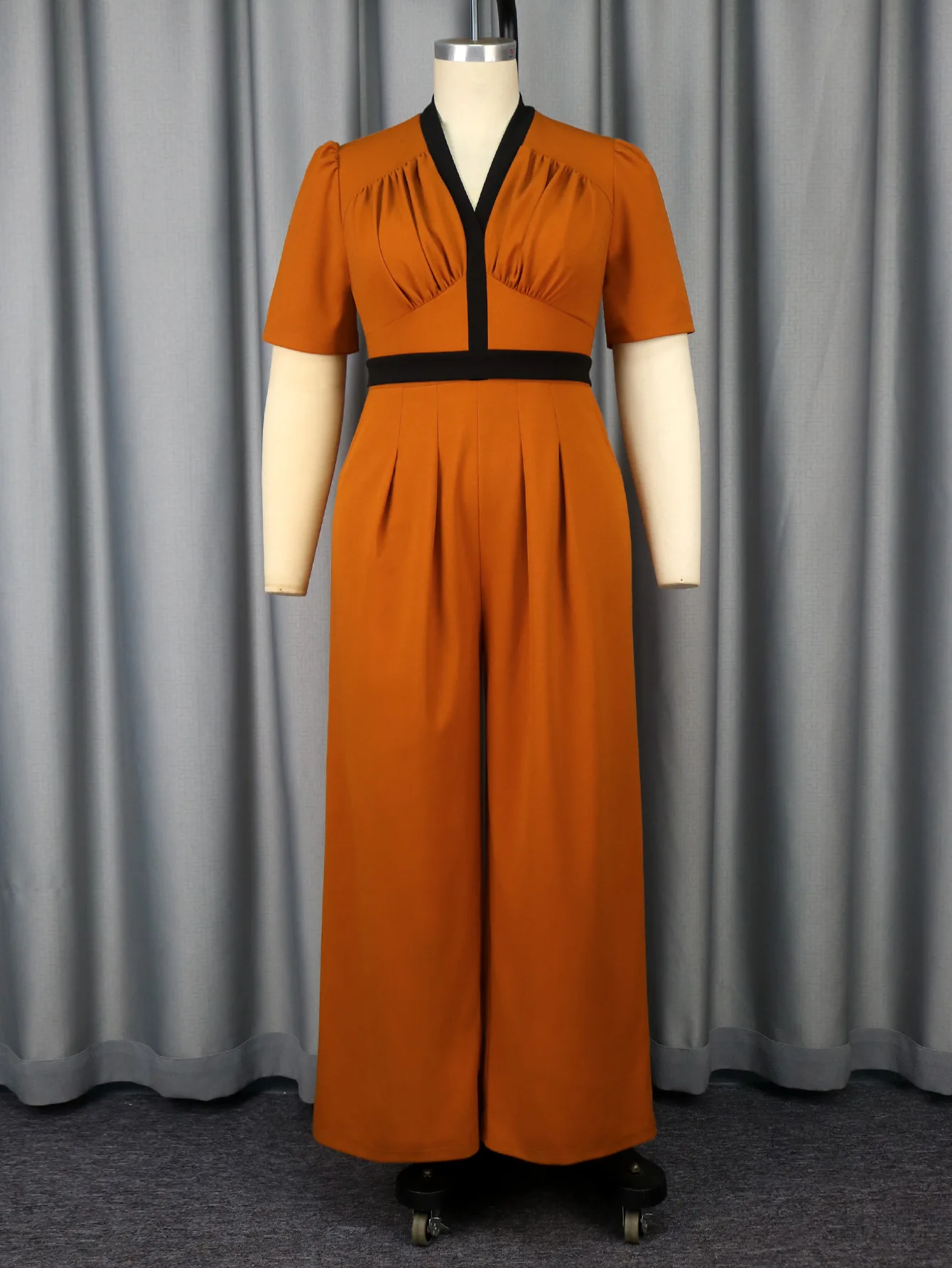 NEW ARRIVAL High Quality Women Jumpsuit 2025 Straight Long Pant Plus Size  Jumpsuit Women Casual Jumpsuits