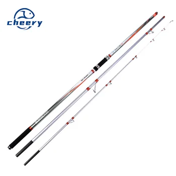 4.2m High Carbon Fiber Three-Section Surf Fishing Rod EVA Handle Long-Casting Anchor Rod for Bottom Saltwater Fishing Rod – Rod – view 2