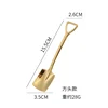 gold square spoon