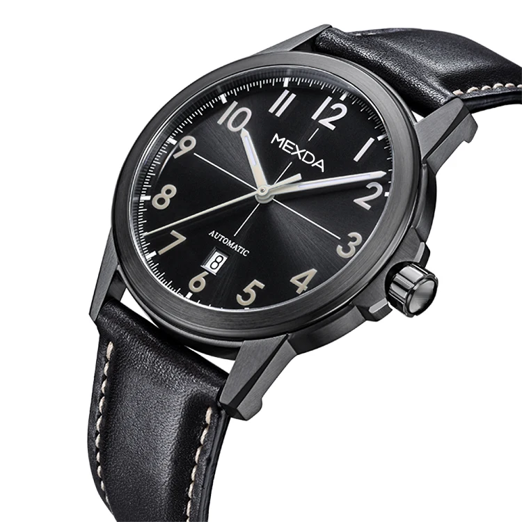 mexda brand attractive design custom your logo genuine leather