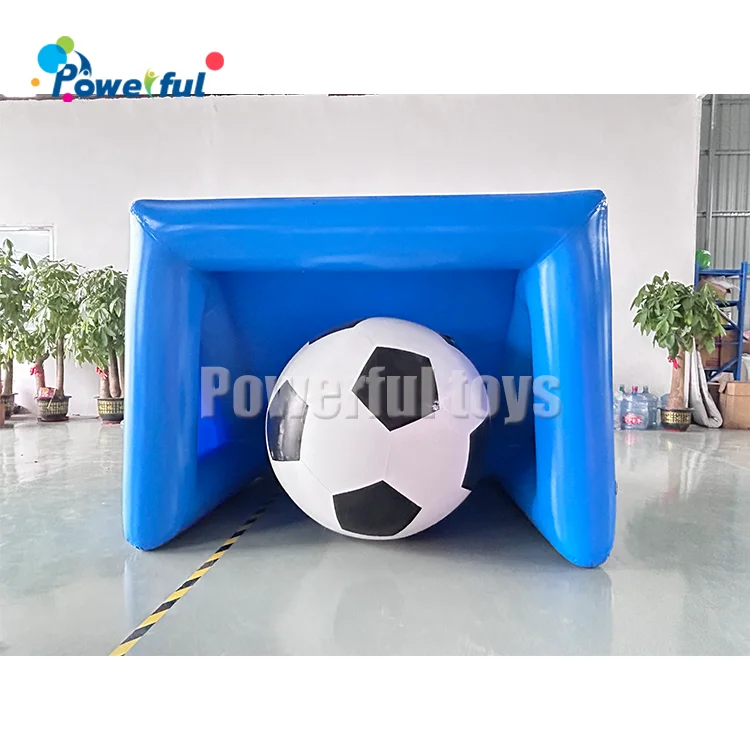 Quick Inflate Fast Blow Inflatable PVC Body Zorb Ball Soccer Gate Football Goal Soccer Air Bounce Ball Games Inflatable Bouncer