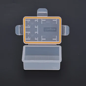 KingMa-BLS-5 Plastic Case Holder Storage Box for Olympus E-PL6 E-PL9 E-PL8 E-PL7 E-PM2 E-P3 EP2 E-M10 Mark III E-M Memory Card detail image
