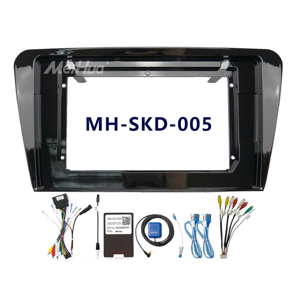 Meihua Android Car Radio 16pin Wire Adapter for Skoda Octavia 2015