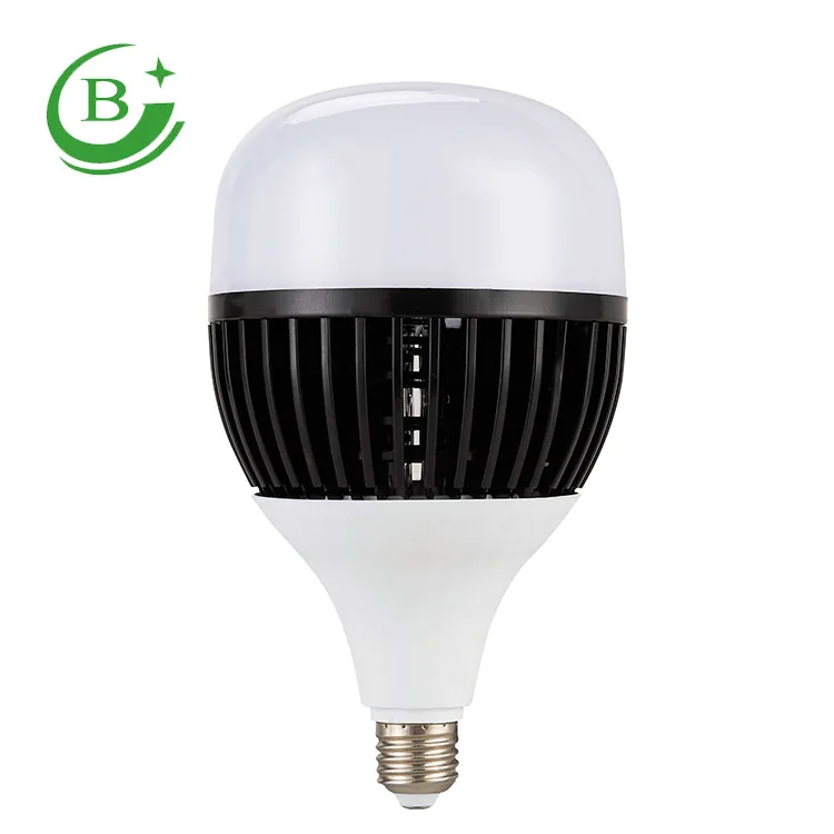 Core Design Fin Water Drop Type Super Bright Factory Lighting High Power 80W Led Smart Light Bulb
