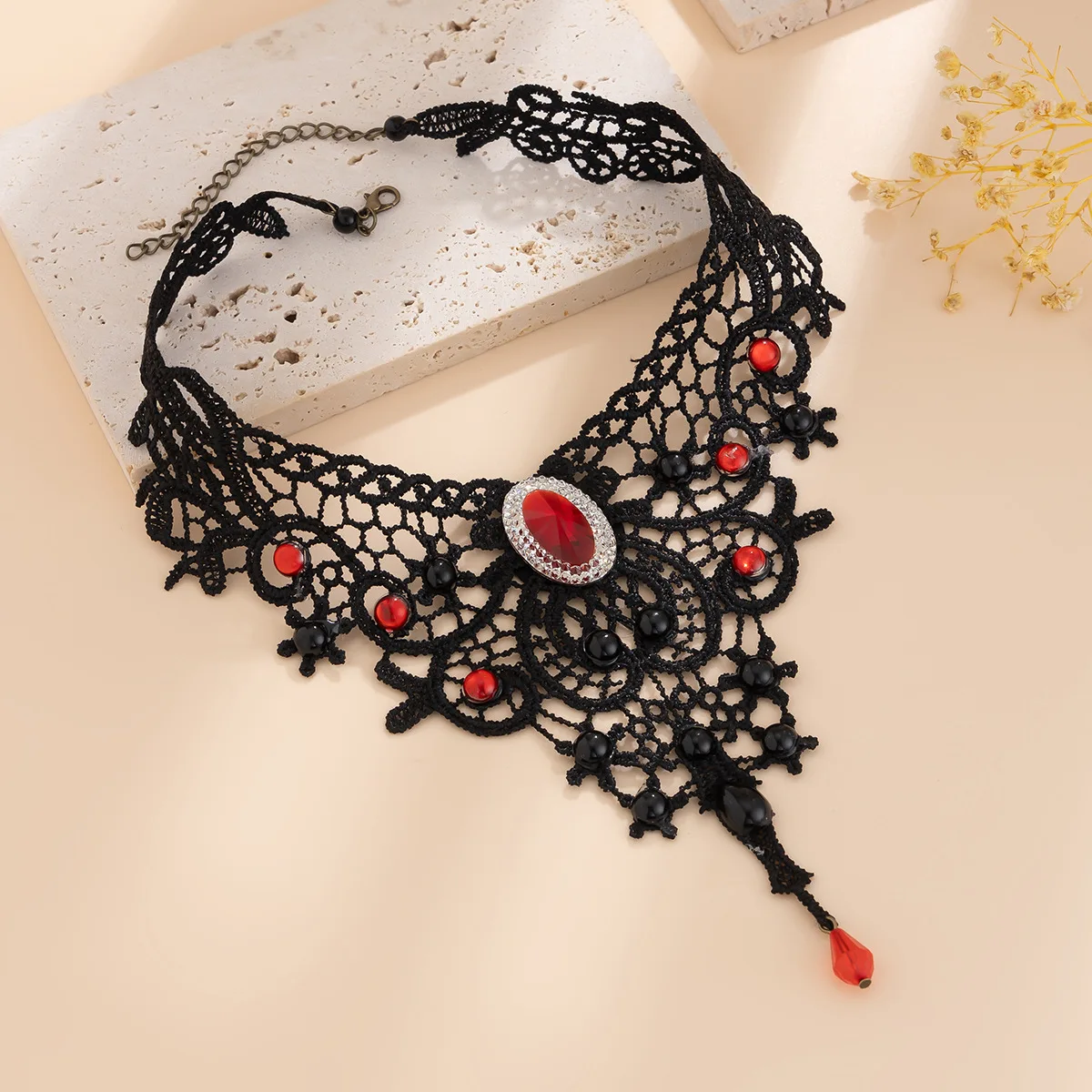 SINLOV Halloween Gotico Punk Pizzo Choker Collana di | FindTheDeal