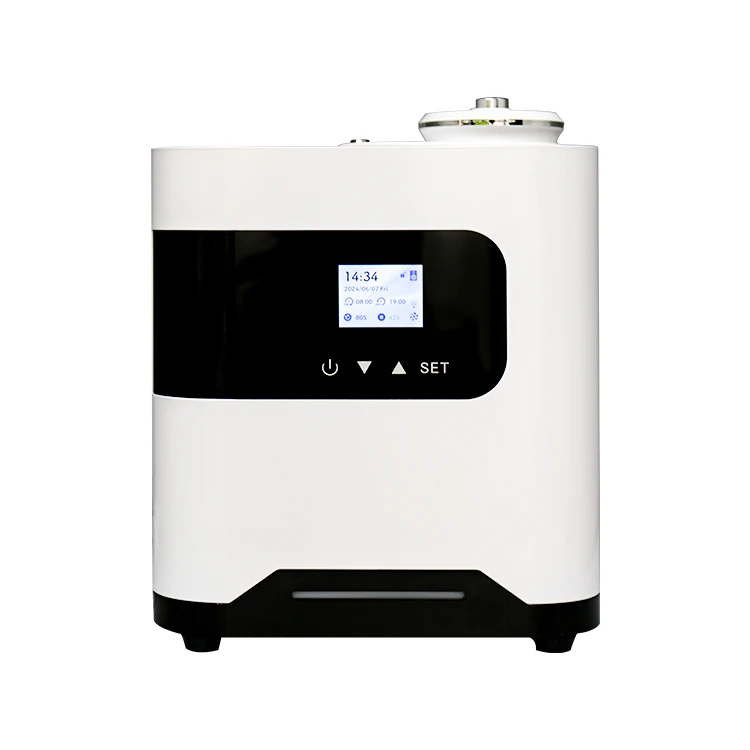 Electric Hotel Scent Nebulizer Touch Screen Button Control Scent Air Machine HVAC System Essential Oil Aroma Diffuser Machine