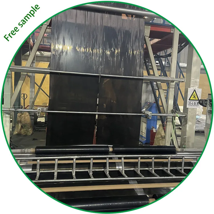 Сельскохозяйственная пленка Ldpe для теплиц из черного пластика по заводской