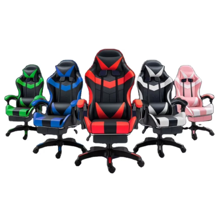 Hot Selling Low Price Quality Luxury Synthetic Leather Adjustable Swivel Ergonomic Gaming Chair for Gaming