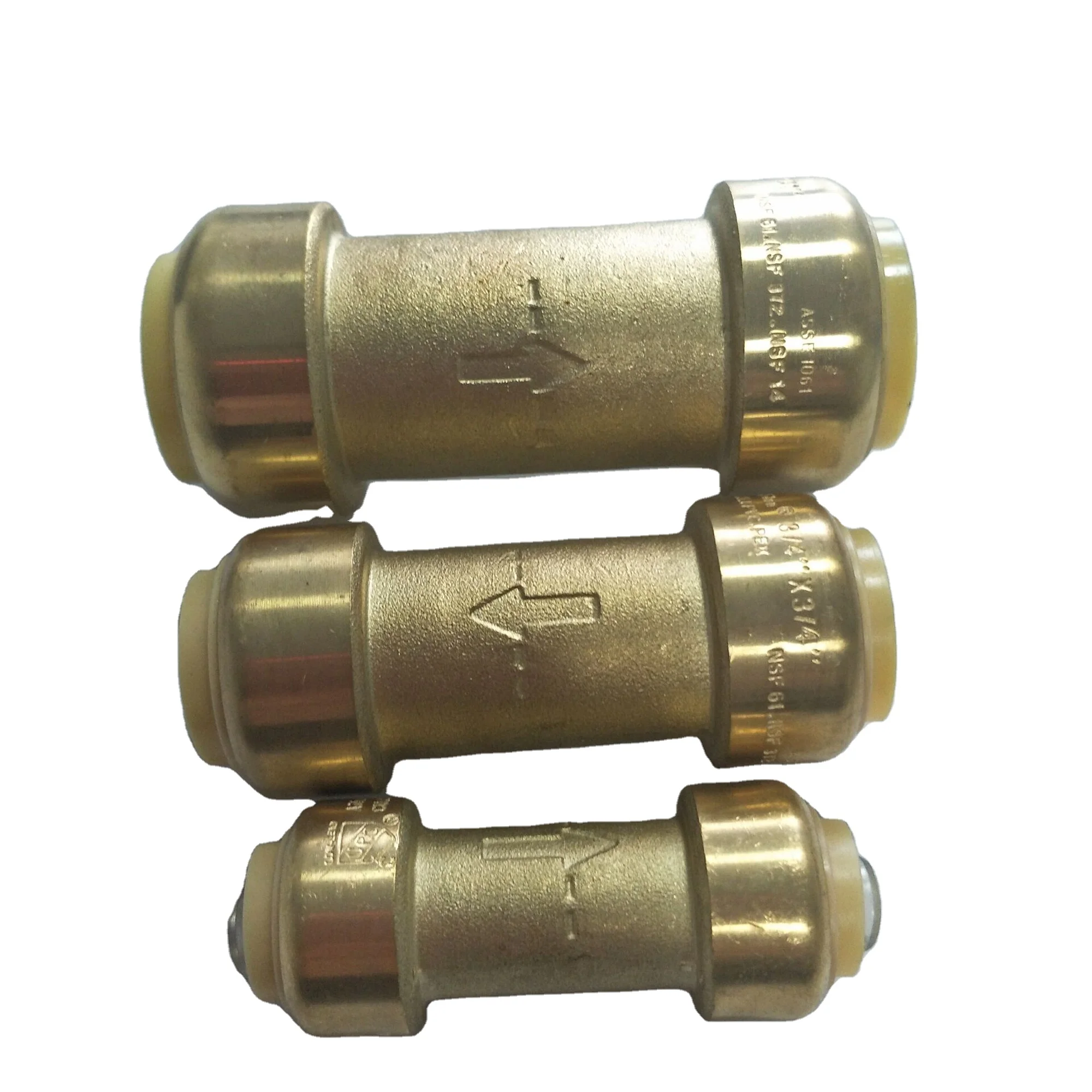 Ailun  Lead Free Quick Connect Brass Push Fit valve check valve